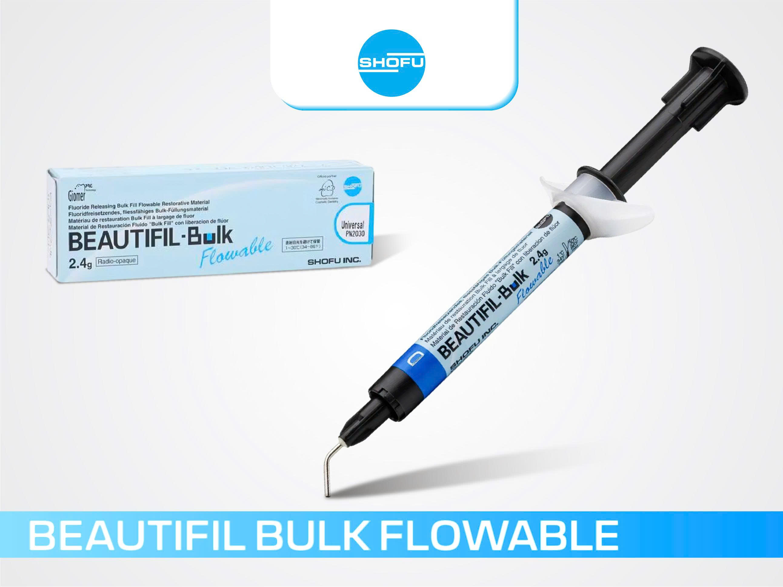 Composite trám khối dạng lỏng BEAUTIFIL BULK FLOWABLE