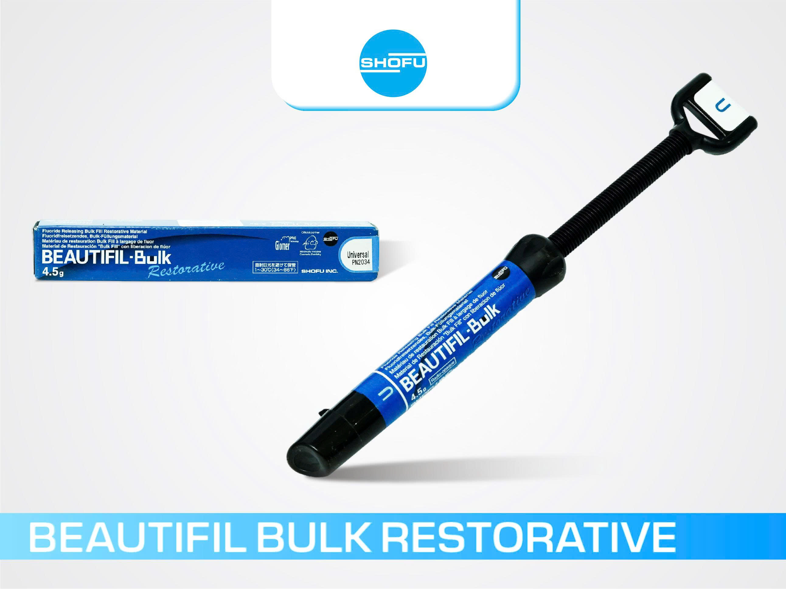 Composite trám khối BEAUTIFIL BULK RESTORATIVE