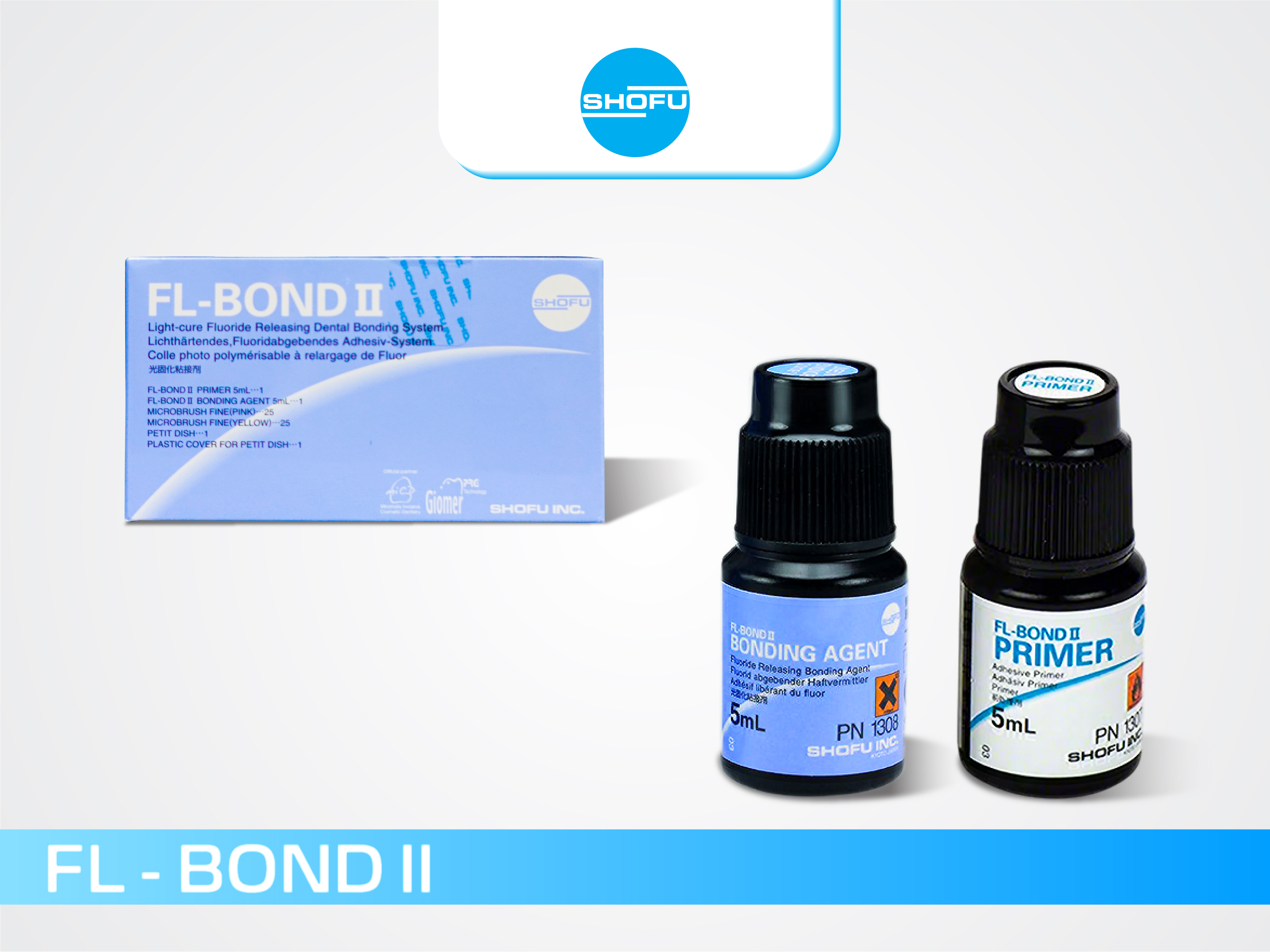 Bộ keo dán 2 bước FL -BOND II