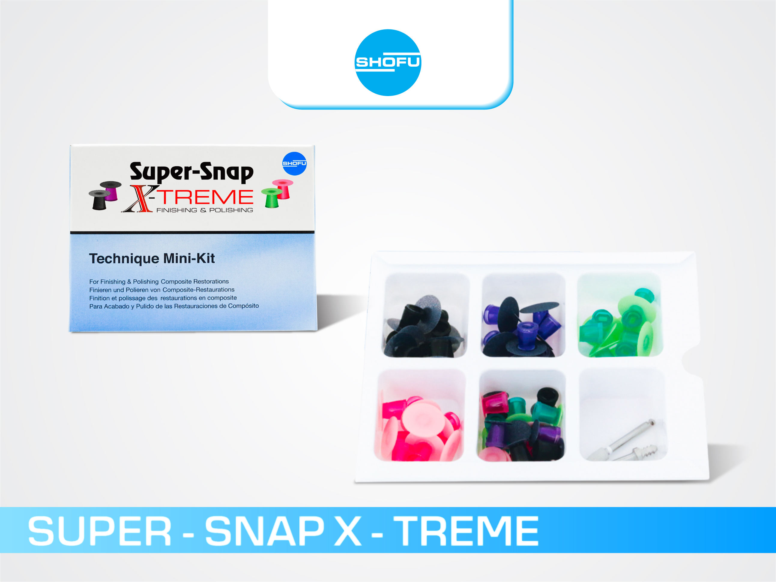 Bộ đánh bóng composite Super-Snap X-treme